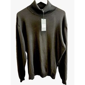 Woman's Black Turtleneck Sweater 2X NWT Soft Knit Classic Pullover